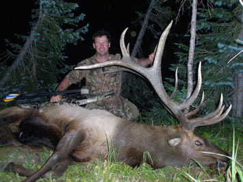 Jason with 355 Archery Bull Elk